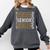 Weightlifting Senior Night Senior 2025 Graduation 42 Comfort Colors Sweatshirt Pepper