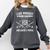 I Like Whiskey And Guns And Maybe 3 People Introvert Comfort Colors Sweatshirt Pepper