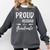 Wife's Graduation Shirt 2018 Proud Husband Of a Graduate Comfort Colors Sweatshirt Pepper