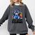 Wild About Reading Book Lover Gorilla Comfort Colors Sweatshirt Pepper