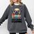 Wild About Reading Book Lover Pug Dog Comfort Colors Sweatshirt Pepper