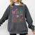 Wild About Reading Books Readers Lovers Bookworm Library Day Comfort Colors Sweatshirt Pepper
