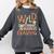 Wild About Reading Teacher Reading Books Back To School Comfort Colors Sweatshirt Pepper