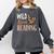 Wild About Reading Teacher Books Reader Lovers Leopard Zebra Comfort Colors Sweatshirt Pepper