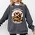 Wise Owl Reading Books Comfort Colors Sweatshirt Pepper