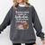 Woman Cannot Survive On Books Alone She Also Needs Yarn Comfort Colors Sweatshirt Pepper