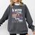 A Woman Cannot Survive On Books Alone She Also Needs Yarn Premium Comfort Colors Sweatshirt Pepper
