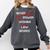 Woman Law Degree Graduation Diploma Party Comfort Colors Sweatshirt Pepper