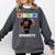 Women HBCU Grad 2025 College Graduation Apparel Comfort Colors Sweatshirt Pepper