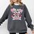 Women Read Your Heart Out Valentine's Day Teacher Book Comfort Colors Sweatshirt Pepper