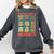 Women's DCC Many Faces Of Mordecai Grid Gamer Series Book Comfort Colors Sweatshirt Pepper Women's DCC Many Faces Of Mordecai Grid Gamer Series Book Comfort Colors Sweatshirt Pepper