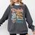 Women's Drink Tea Read Books Nerd Book Reader Book Reading Lover Comfort Colors Sweatshirt Pepper