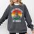Women's Easily Distracted By Books Comfort Colors Sweatshirt Pepper