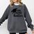 Women's One Degree Hotter College Masters PhD Graduation Party Comfort Colors Sweatshirt Pepper
