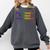 Women's Read Books Be Kind Stay Weird Book Lover Rainbow Comfort Colors Sweatshirt Pepper