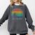Women's Never Underestimate The Power Of A Girl With Book Reading Comfort Colors Sweatshirt Pepper