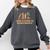 I Work To Support My Reading Addiction Books Lover Comfort Colors Sweatshirt Pepper