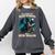 In a World Of Bookworms Be a Book Dragon Reading Comfort Colors Sweatshirt Pepper