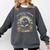 In A World Full Of Bookworms Be A Book Raven Reader Reading Comfort Colors Sweatshirt Pepper