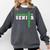 Wrestling Senior Night Wrestling Senior 2025 Graduation 34 Comfort Colors Sweatshirt Pepper