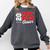 Wrestling Senior Night Wrestling Senior 2025 Graduation 75 Comfort Colors Sweatshirt Pepper