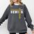 Wrestling Senior Night Wrestling Senior 2026 Graduation 43 Comfort Colors Sweatshirt Pepper