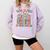 100 Days In The Books Reading Teacher 100th Day Of School Comfort Colors Sweatshirt Crimson