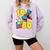 1980 Retro Raised In The 80s Old School Nostalgia Vibes Comfort Colors Sweatshirt Crimson