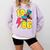 1986 Retro Raised In The 80s Old School Nostalgia Vibes Comfort Colors Sweatshirt Crimson