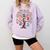 67 Days In The Books Reading Teacher 67th Day Of School Comfort Colors Sweatshirt Crimson