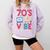 70s Retro Style Roller Skate Cassette Music Nostalgia Comfort Colors Sweatshirt Crimson 70s Retro Style Roller Skate Cassette Music Nostalgia Comfort Colors Sweatshirt Crimson