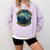 8-Bit Gamer Birder Blue Jay Arcade Nostalgia Nature Comfort Colors Sweatshirt Crimson