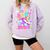 80's Baby 90's Made Me 1980s 1990s Nostalgia Retro Party Premium Tri-Blend Comfort Colors Sweatshirt Crimson