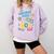 80’s Kid Nostalgia Retro Music Lover Retro 1980s Throwback Comfort Colors Sweatshirt Crimson