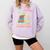 Abibliophobia Book Lovers Graphic Comfort Colors Sweatshirt Crimson