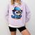 Adorable Book Lover Blue Jay With Reading Glasses Cute Comfort Colors Sweatshirt Crimson