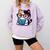 Adorable Book Lover Calico Cat With Reading Glasses Cute For Men Women Kids Comfort Colors Sweatshirt Crimson