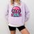 Adorable Book Lover Octopus With Reading Glasses Cute Comfort Colors Sweatshirt Crimson