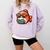 Adorable Book Lover Salmon With Reading Glasses Cute Comfort Colors Sweatshirt Crimson