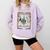 Alcott Little Women Characters Literature Book Illustration Comfort Colors Sweatshirt Crimson