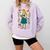 Alice In Wonderland Book Lover Lewis Carroll Rabbit Comfort Colors Sweatshirt Crimson