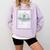 Alien Quote Take Me To Your Readers Sci-Fi Ufo Book Lover Comfort Colors Sweatshirt Crimson