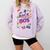 Back To-The 80 s Christmas Retro Cassette Boombox Nostalgia Comfort Colors Sweatshirt Crimson