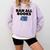 Ban All Books Satire Parody Meme Joke Ironic Sarcastic Weird Comfort Colors Sweatshirt Crimson