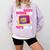 The Best Moms Are 90s Girls 90s Aesthetic Mom Nostalgia Comfort Colors Sweatshirt Crimson