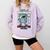 This Is My Book Character Costume Reading Book Lover Comfort Colors Sweatshirt Crimson
