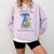 A Book A Day Keeps Reality Away Premium Tri-Blend Comfort Colors Sweatshirt Crimson