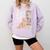 Book And Dog Lover Bookworm Reader Book Lover Comfort Colors Sweatshirt Crimson
