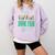 Book Fair Queen Literature School Book Fair Event Comfort Colors Sweatshirt Crimson
