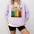Book Flower 8647 Foxtrots Deltas Tangos Comfort Colors Sweatshirt Crimson